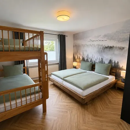 Am Bodetal Harz Wandern Garten Wald Grill Familienurlaub بيت للعطل